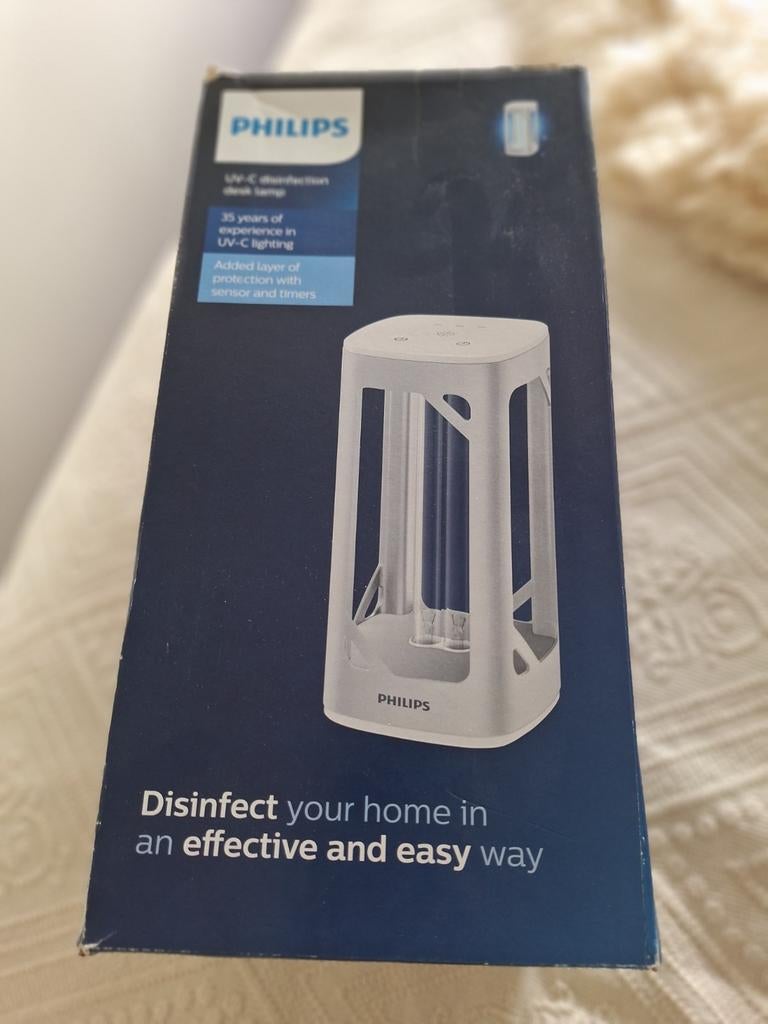 Philips UV-C Desinfectie Bureaulamp - Nieuw in Doos, Huis en Inrichting, Ophalen, Modern, Functioneel, Nieuw, Minder dan 50 cm