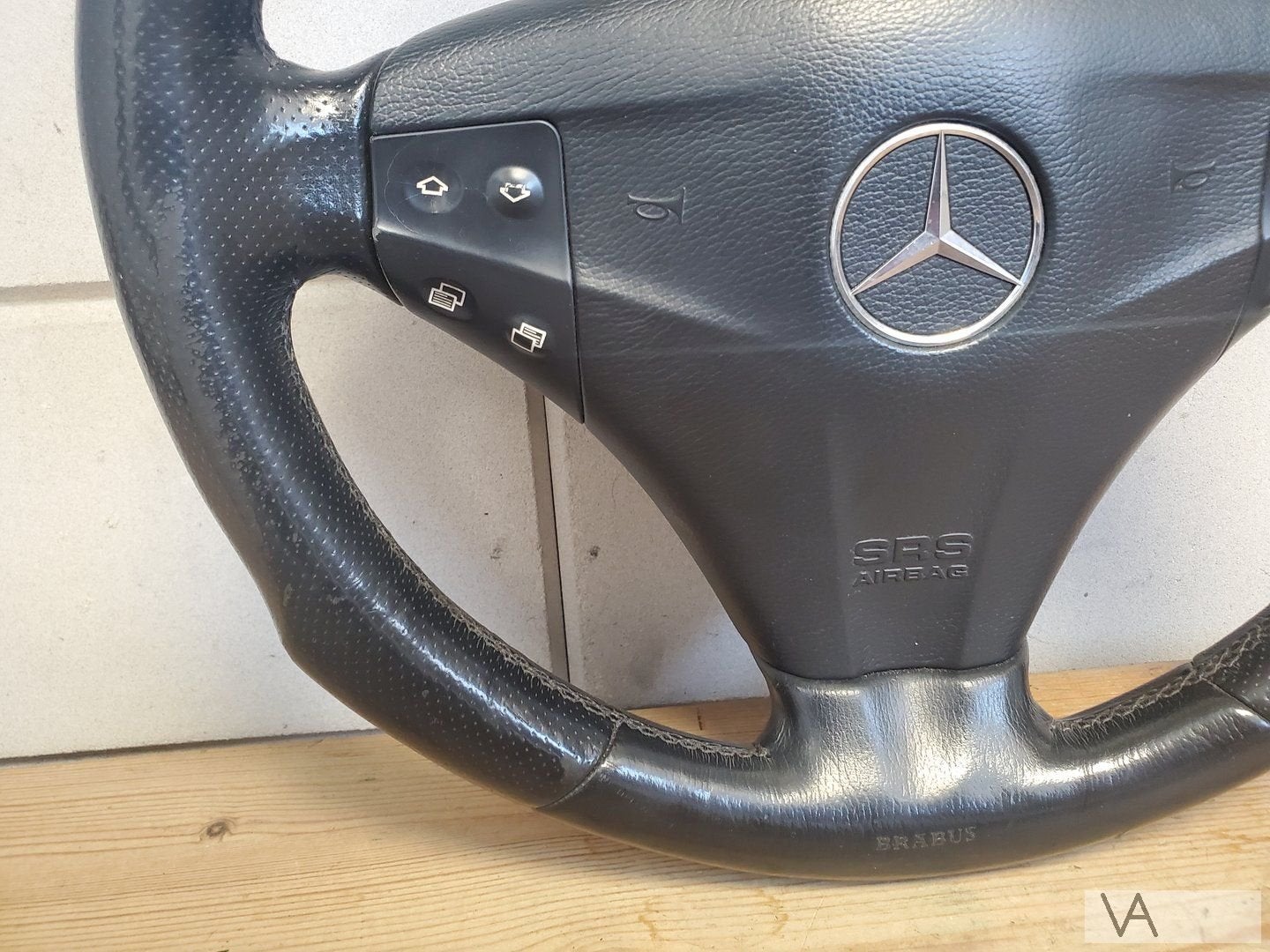 Mercedes C klasse W203 2000 - 2007 stuur 3 spaak BRABUS €300, Gebruikt, -, Ophalen of Verzenden, -