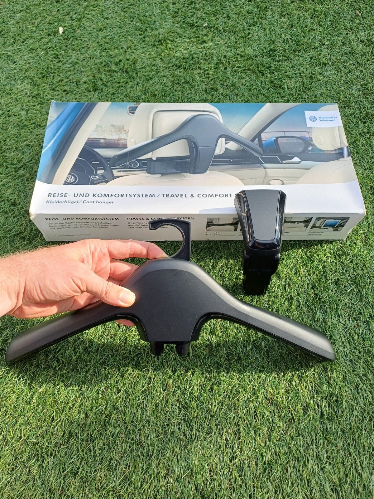 VW Travel & Comfort System Kledinghanger met basismodule, Auto diversen, Ophalen of Verzenden, Nieuw