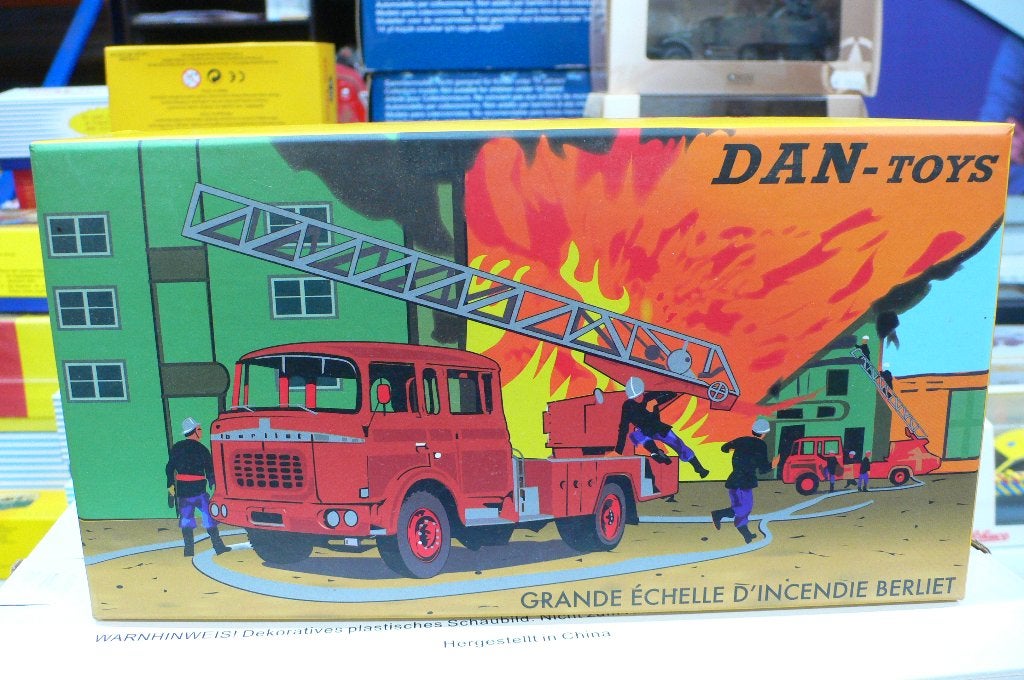 berliet gak brandweerauto DAN TOYS dan-077 - 1/43-, Verzenden, Nieuw, Bus of Vrachtwagen, Dinky Toys