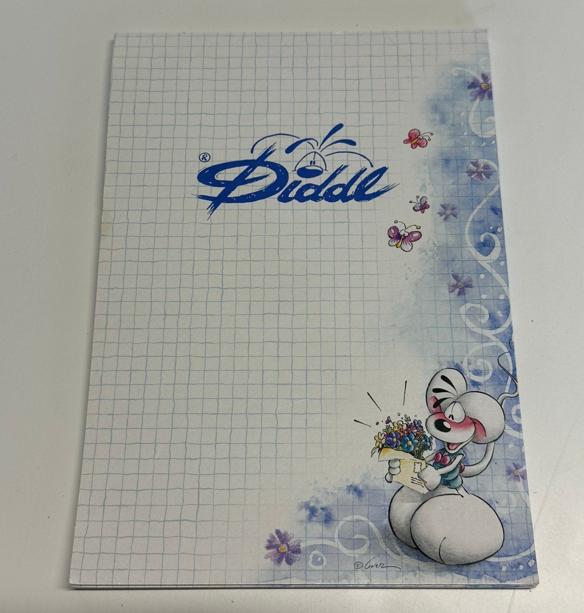 Vintage Diddl blok, Ophalen of Verzenden, Gebruikt