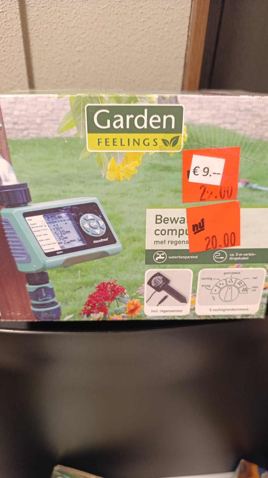 Aquastar Bewateringscomputer met regensensor, Ophalen of Verzenden