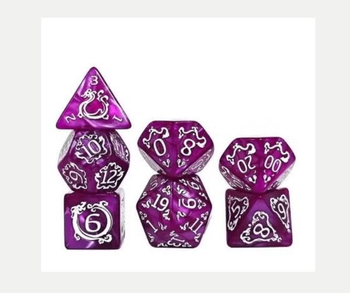 Dungeons and Dragons dobbelstenen set - Nieuw, Ophalen of Verzenden, Nieuw
