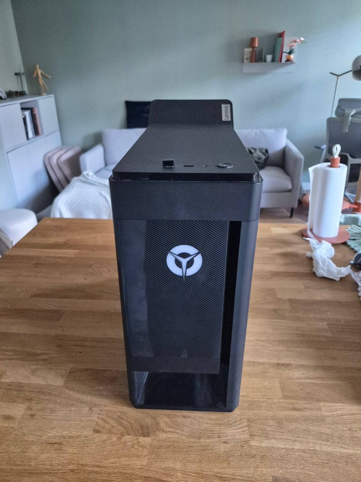 Gaming PC Lenovo LegionT5|RTX 2060 6GB + Philips 24" monitor, Gebruikt, Gaming, HDD, Intel Core i5