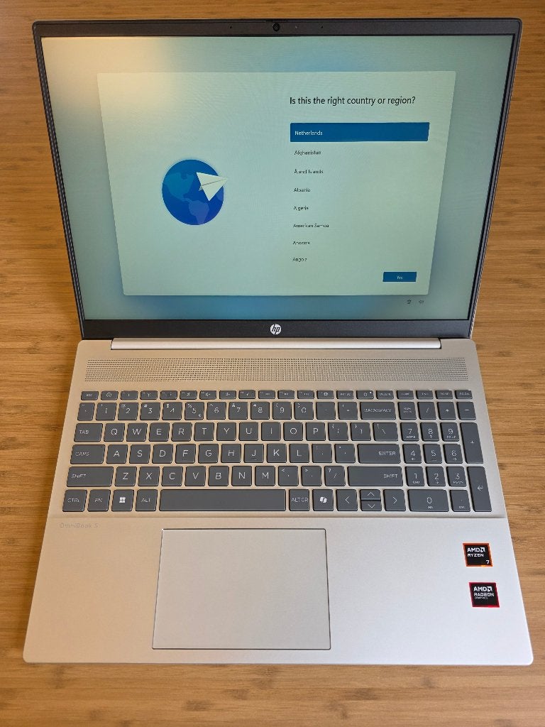 HP OmniBook 5 (16") | Ryzen 7 | 16/512GB | Garantie Coolblue, Ophalen, HP OmniBook 5, Qwerty, AMD Ryzen 7 8840U