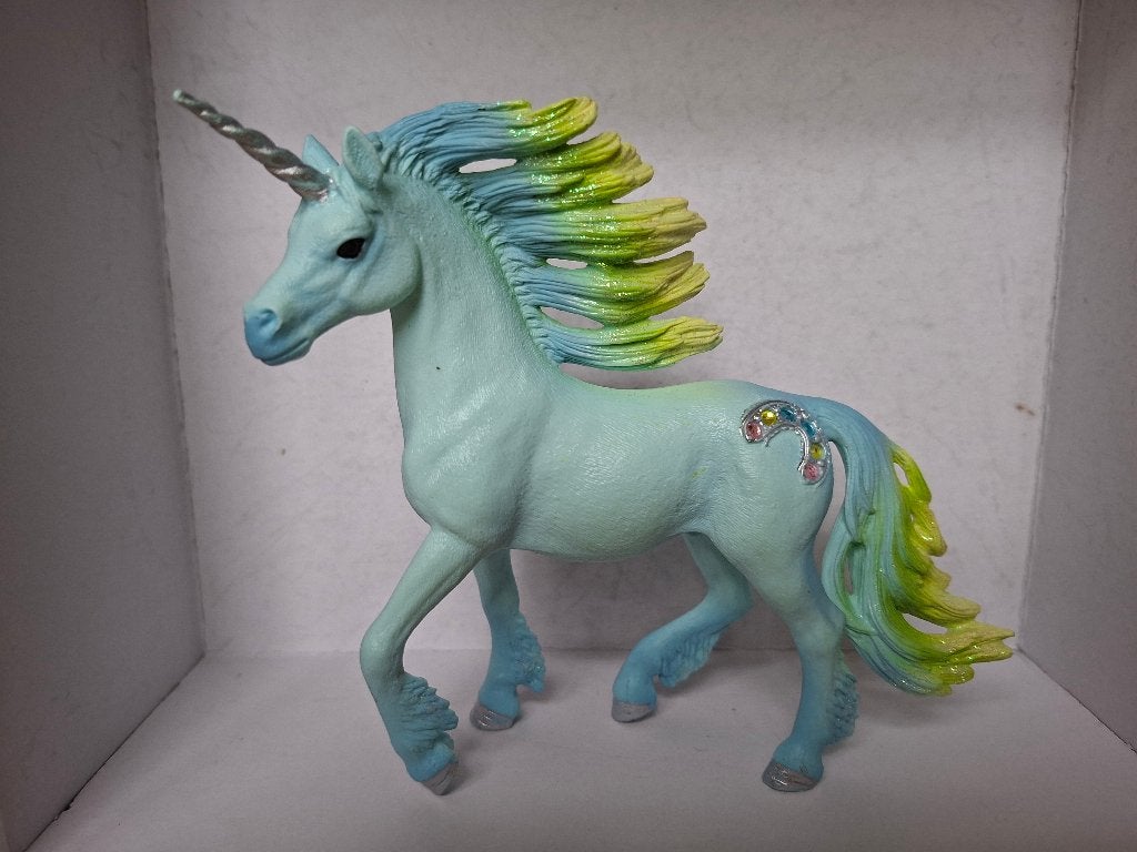 schleich Unicorn 70722, Ophalen of Verzenden, Zo goed als nieuw, Paard, Beeldje of Figuurtje