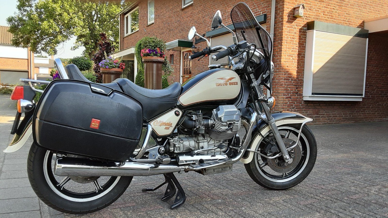 Goed onderhouden met nieuwe accu, Motoren, 2 cilinders, Particulier, Toermotor