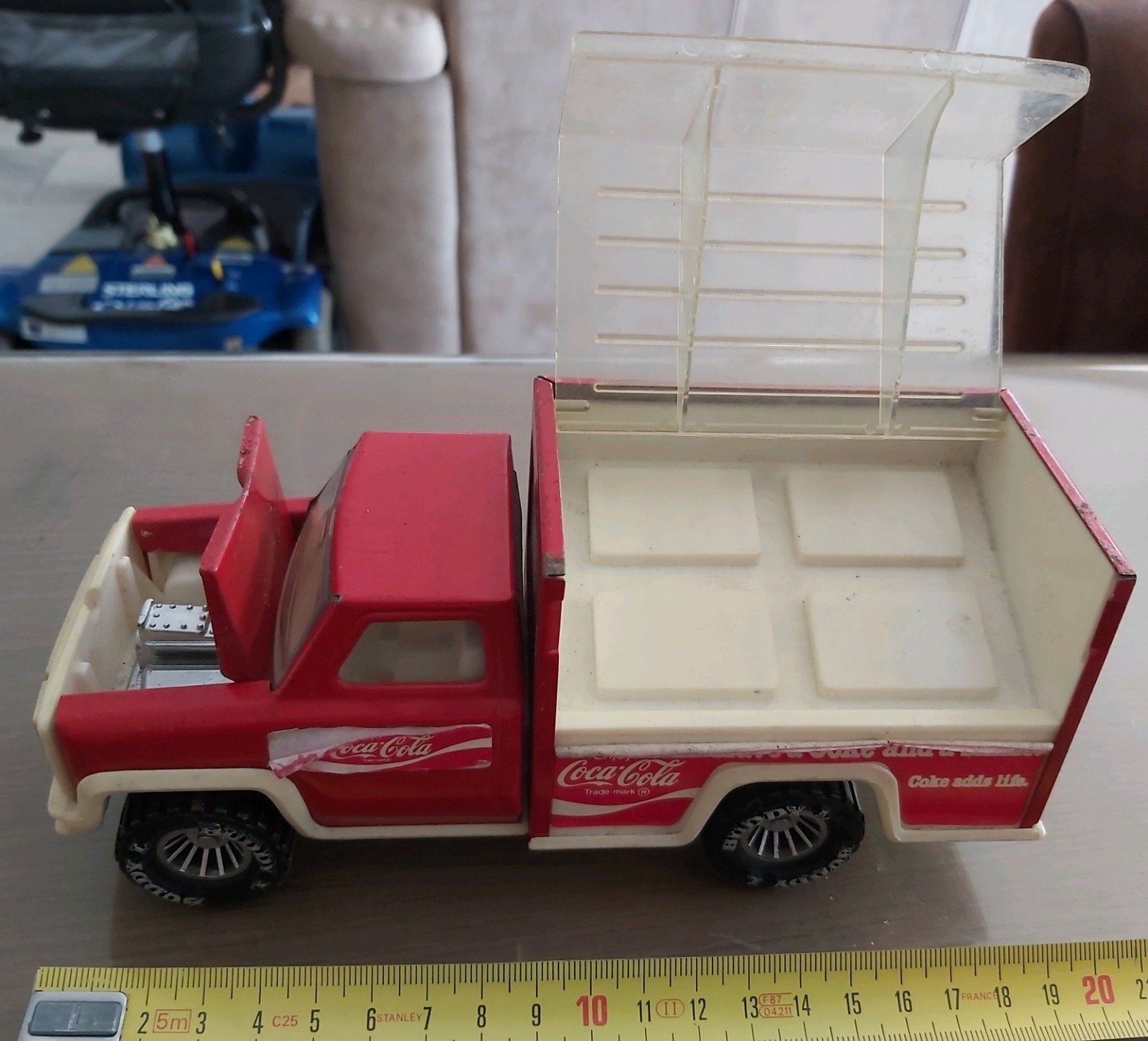 Buddy L Coca-Cola 1979 bezorg truck, Ophalen of Verzenden, Gebruikt, Bus of Vrachtwagen, Overige merken