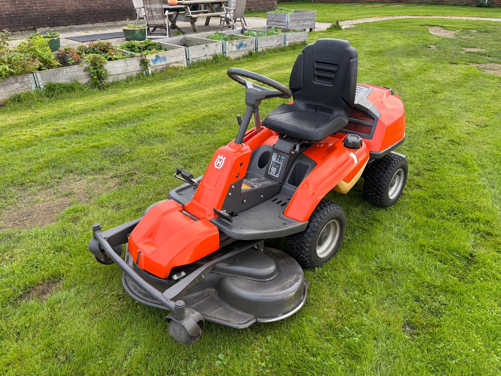 Husqvarna rider 318, Ophalen, Gebruikt, 90 tot 120 cm