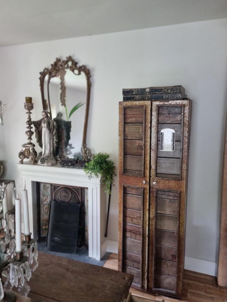 aparte vintage oude industriele locker, Ophalen