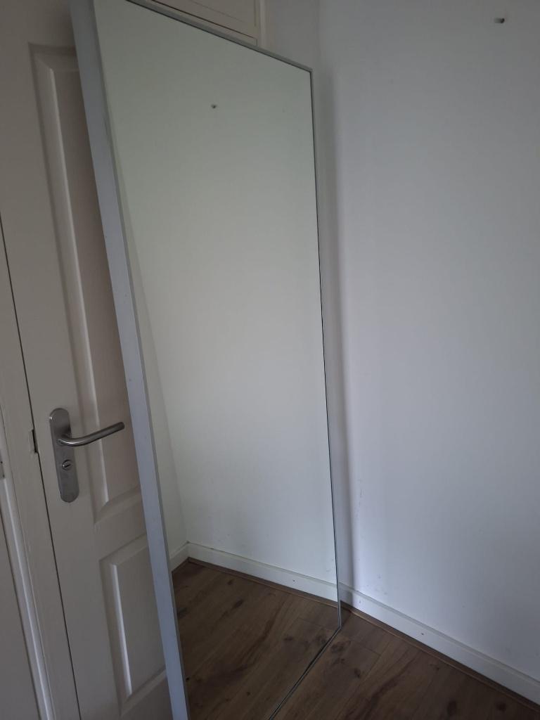 Spiegel groot, Huis en Inrichting, Ophalen, Gebruikt, 75 tot 100 cm, 150 tot 200 cm