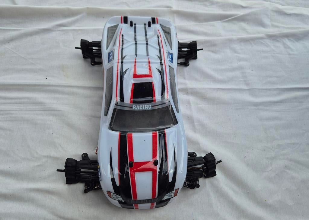 Acme Raptor 1:10 Chassis met Body, Ophalen, Overige typen, Zo goed als nieuw, Schaal 1:10
