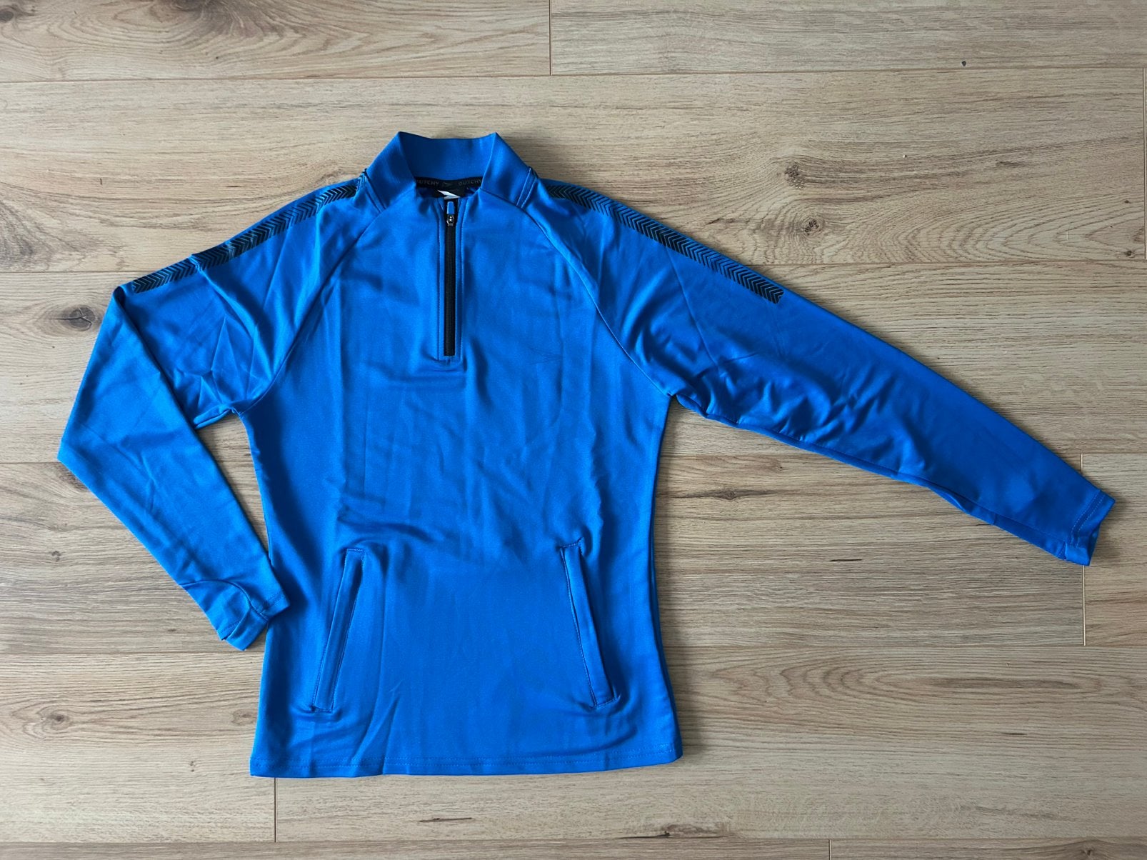 NIEUW Dutchy voetbal training shirt lamge mouw blauw 164, Ophalen of Verzenden, Nieuw, Jongen, Shirt of Longsleeve