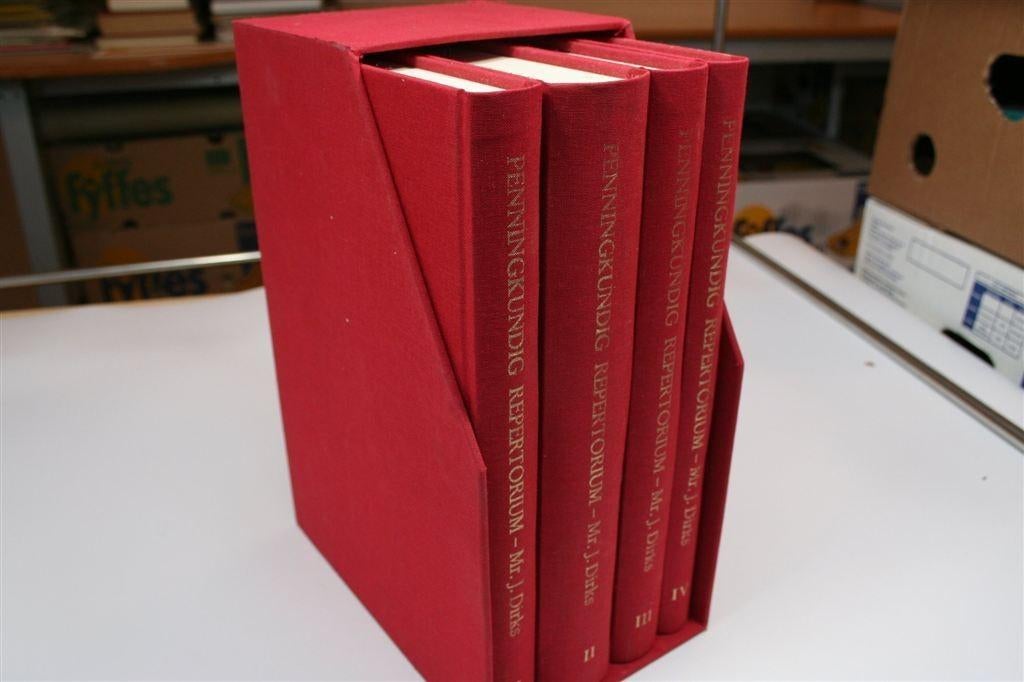 Penningkundig Repertorium — 4 Delen [Facsimile 1879-1882], Ophalen of Verzenden