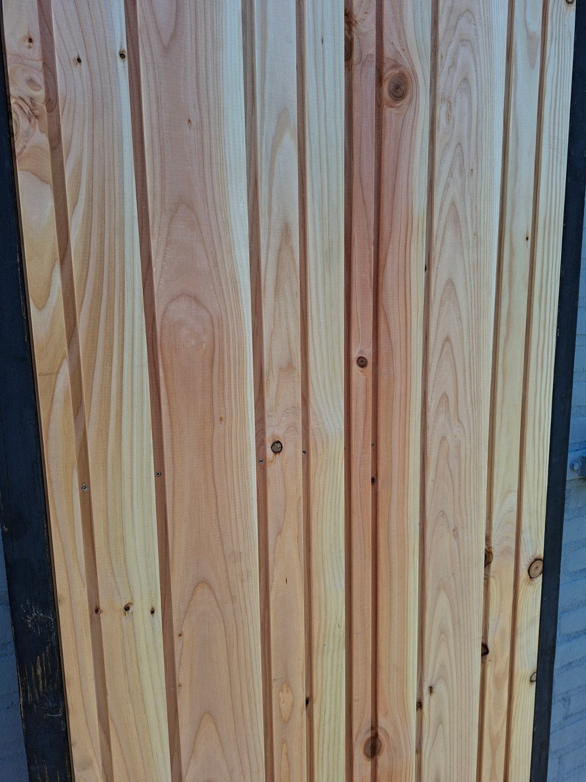 NIEUW douglas barcode profiel ABC wandbekleding gevel hout, Ophalen, Nieuw, 250 cm of meer, Planken