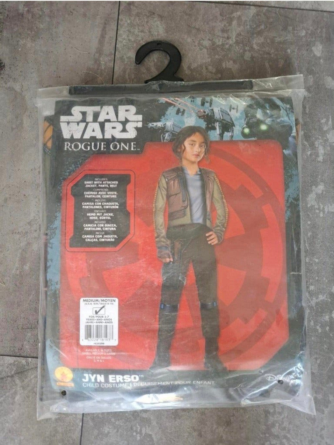 Rogue one: a star wars story jyn erso deluxe kinderkostuum, Kinderen en Baby's, Ophalen of Verzenden, Nieuw, 122 t/m 128, Jongen of Meisje
