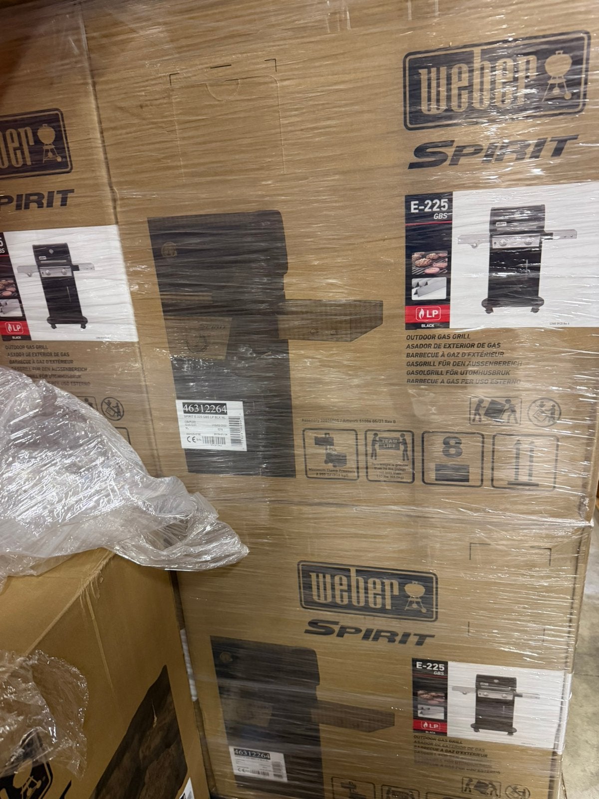 Weber spirit e-225, Ophalen of Verzenden, Nieuw