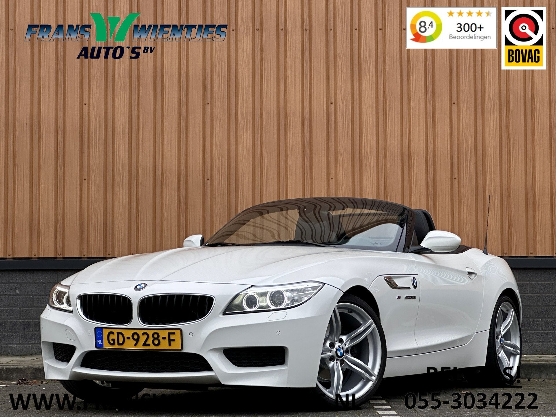 BMW Z4 Roadster sDrive18i Executive | Hardtop | Dealer Onder, Auto's, Automaat, Gebruikt, Cabriolet, Wit