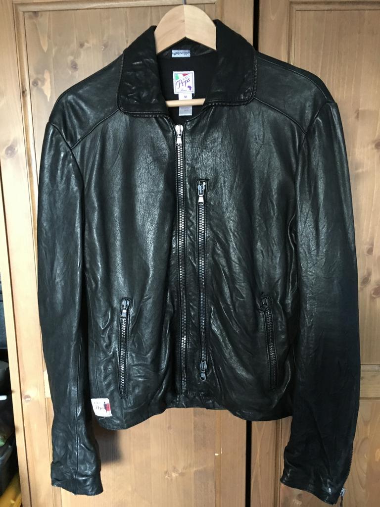 Nieuwstaat Prps Leren Jas Zwart Size M Jack Jacket, Ophalen of Verzenden, Zo goed als nieuw, Maat 48/50 (M), Zwart