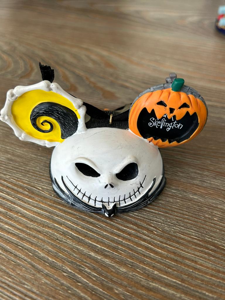 Disney Parks Jack Skellington Ear hat, Verzamelen, Disney, Ophalen of Verzenden, Overige figuren, Zo goed als nieuw, Beeldje of Figuurtje