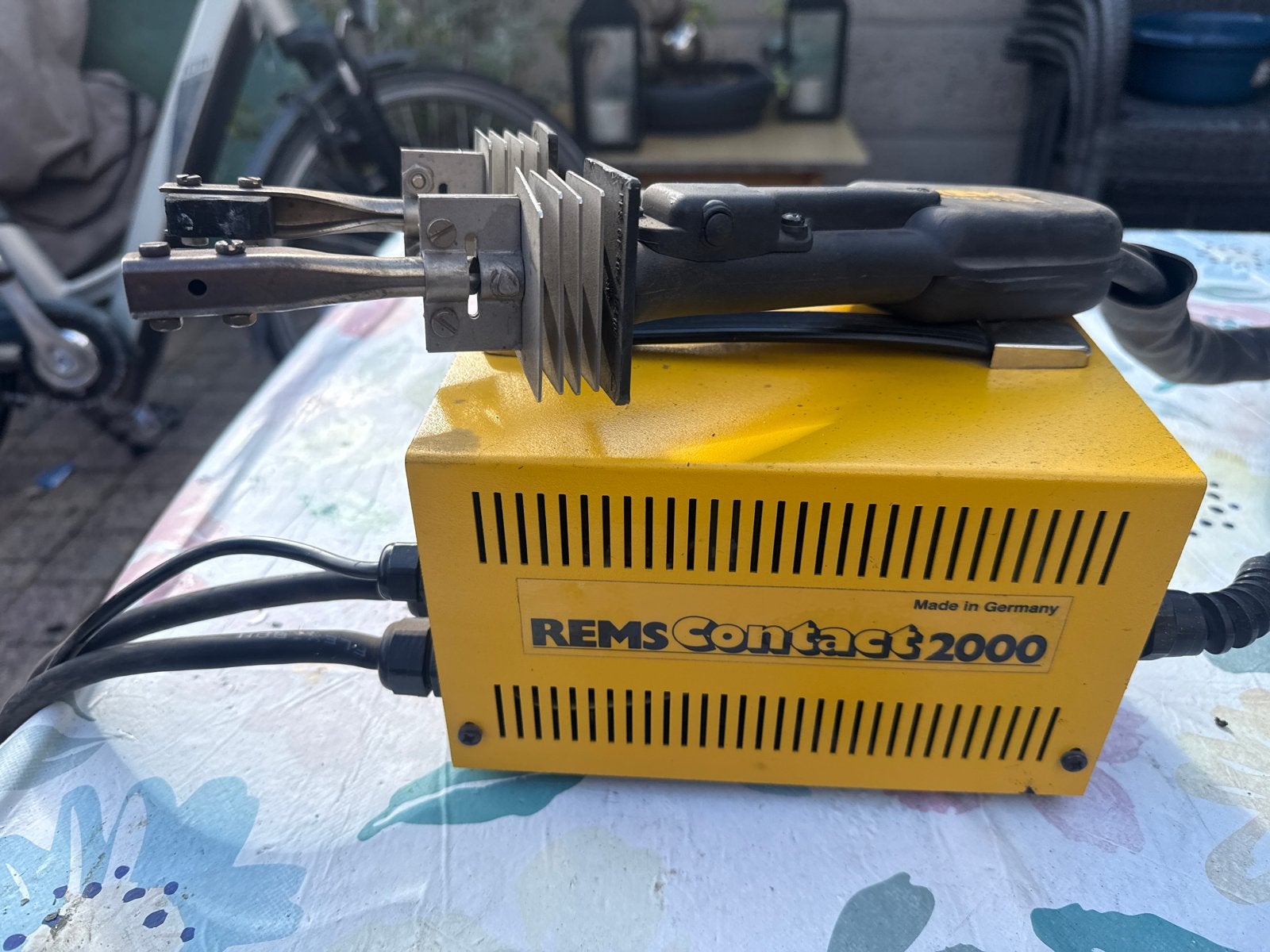 REMS Contact 2000 Soldeermachine - Made in Germany, Ophalen of Verzenden, Gebruikt, Minder dan 150 ampère, Overige typen