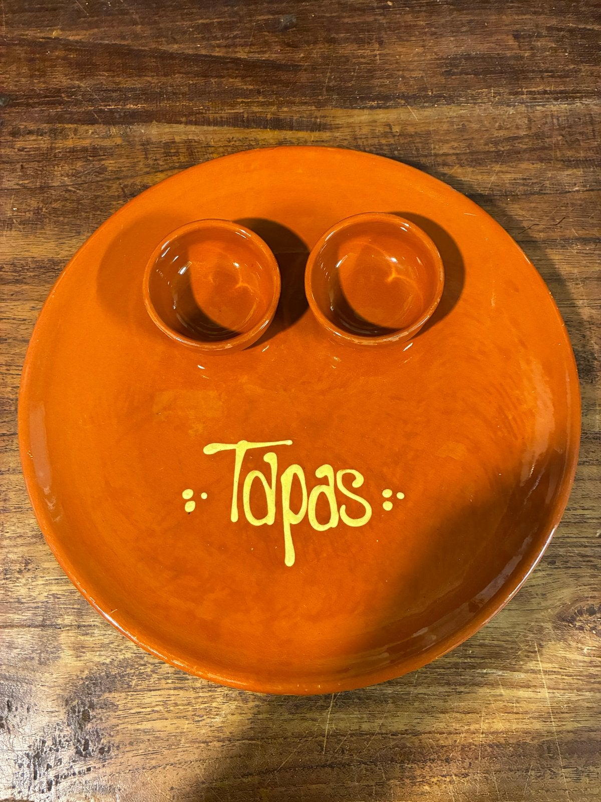 Tapas schaal met kommetjes, Ophalen, Gebruikt, Schaal of Schalen, Overige stijlen