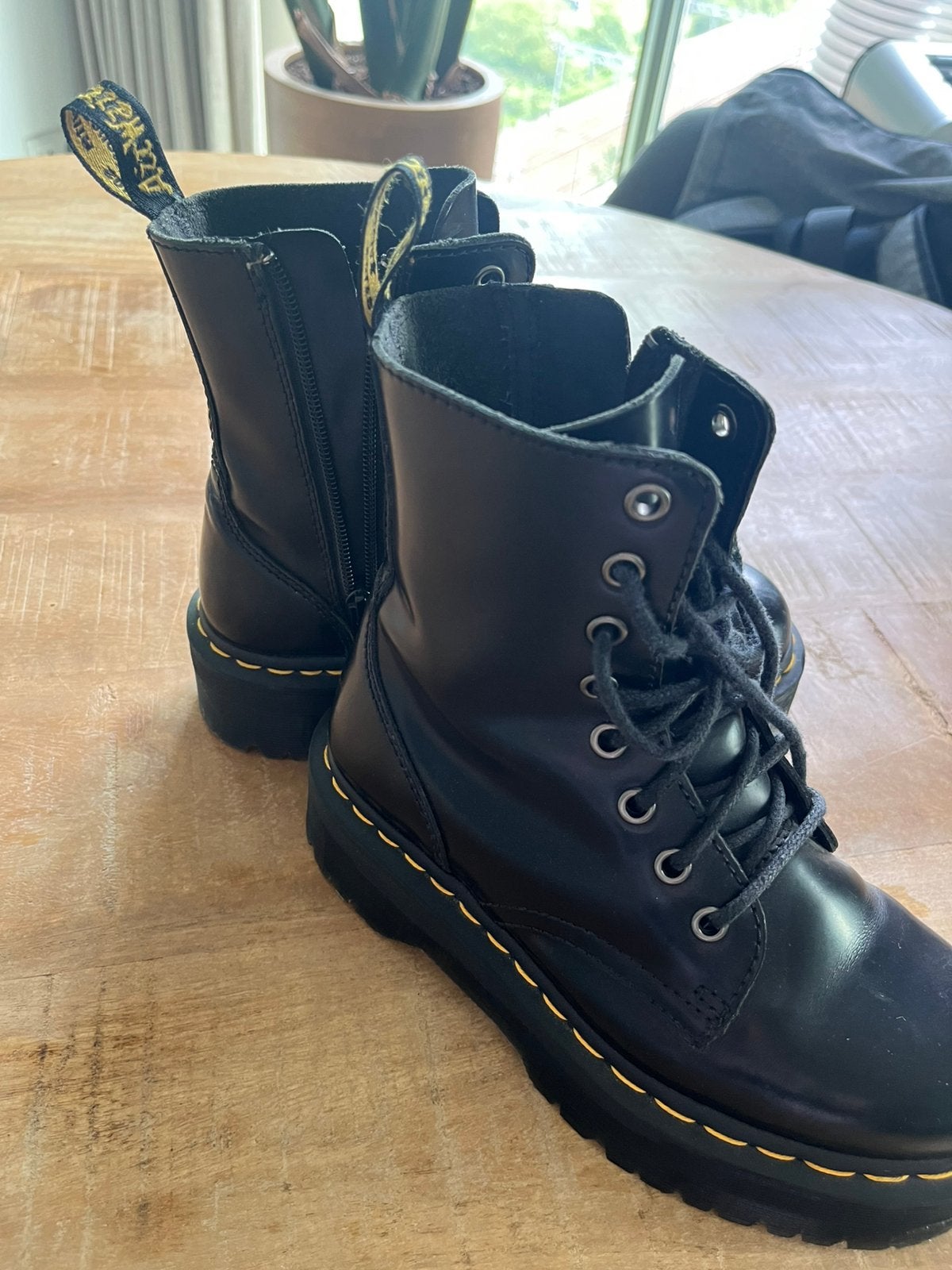 Nieuwe Dr. Martens plateau 36, Ophalen of Verzenden, Nieuw, Zwart