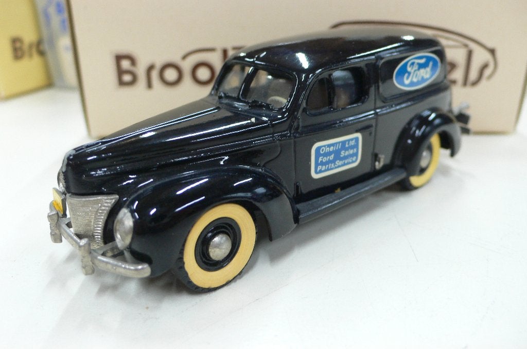 ford sedan delivery 1940 -FORD- brooklin models #9 1/43, Verzenden, Nieuw, Auto, Overige merken
