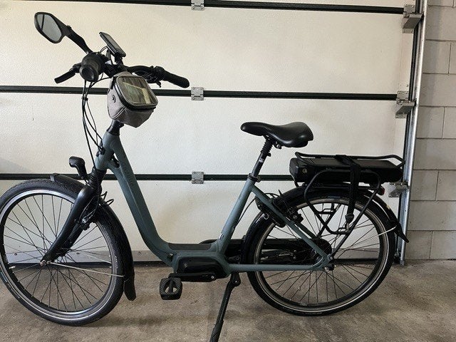 Elektrische fiets lage instap, Ophalen, Velgrem, Versnellingen, Zo goed als nieuw