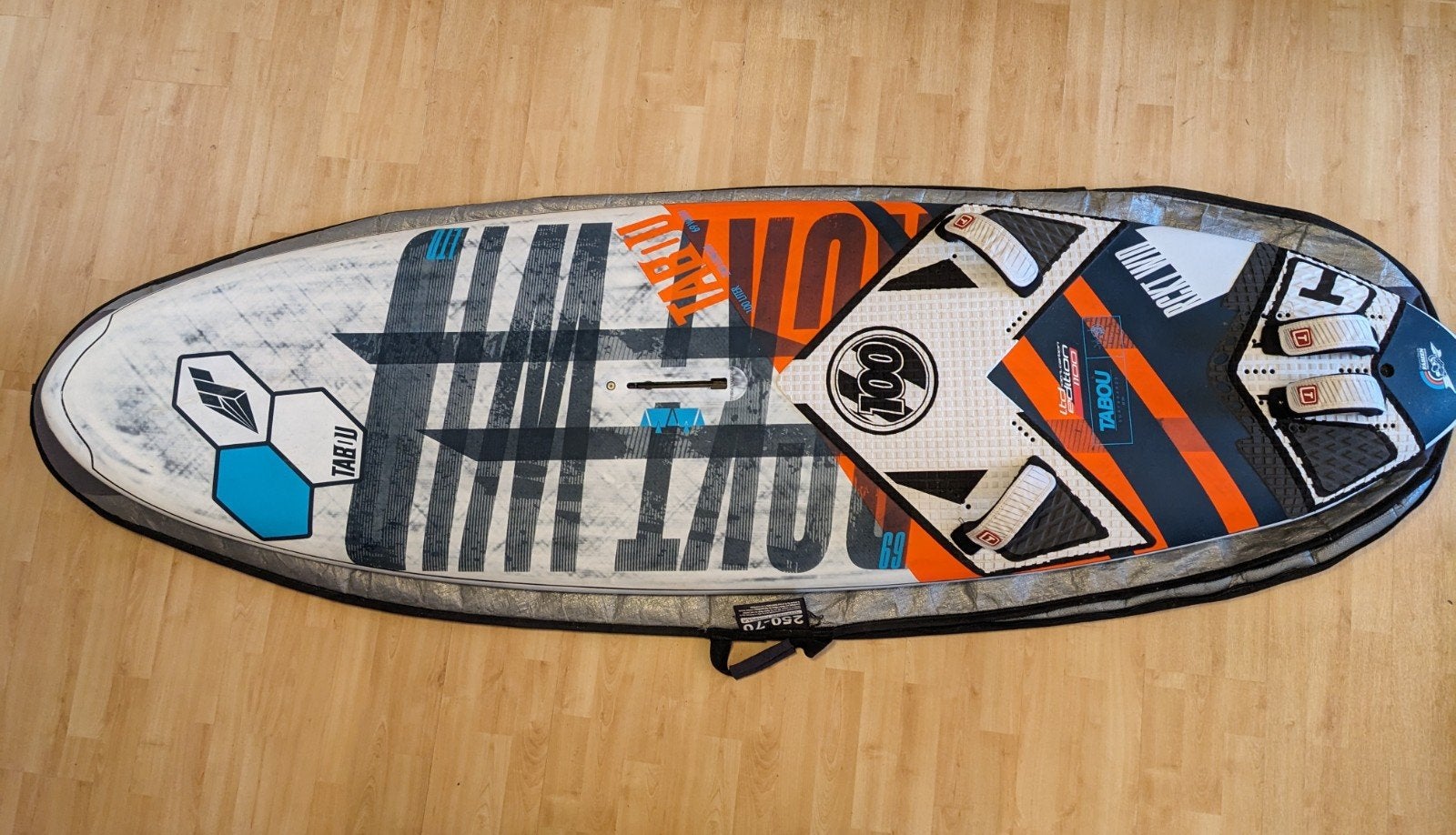 TABOU Windsurf Board ROCKET WIDE LTD 2018, Ophalen, Met draagtas, Tabou, Minder dan 250 cm