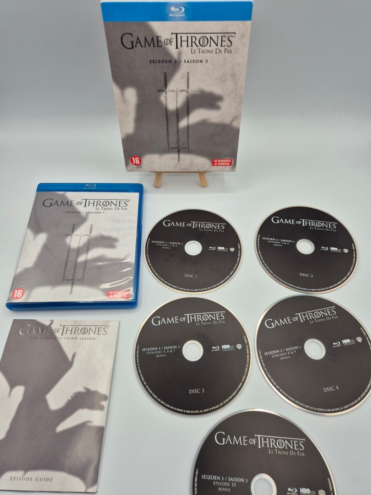 Game of Thrones Seizoen 3 Blu-ray - Complete Serie, Vanaf 16 jaar, Ophalen of Verzenden, Zo goed als nieuw, Seizoen 3