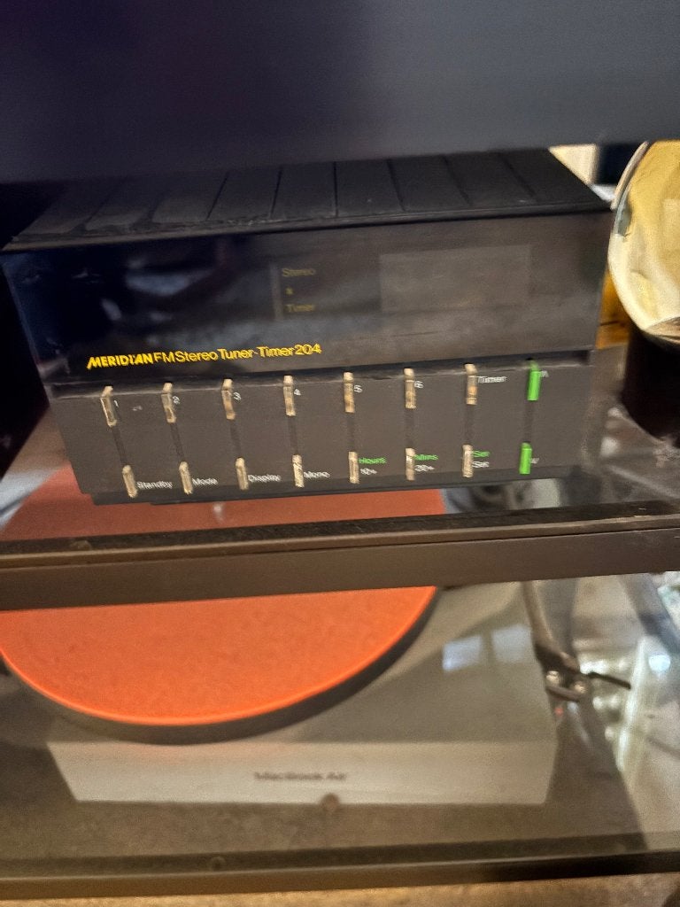Meridian 204 tuner izgst, Ophalen of Verzenden, Gebruikt, Analoog