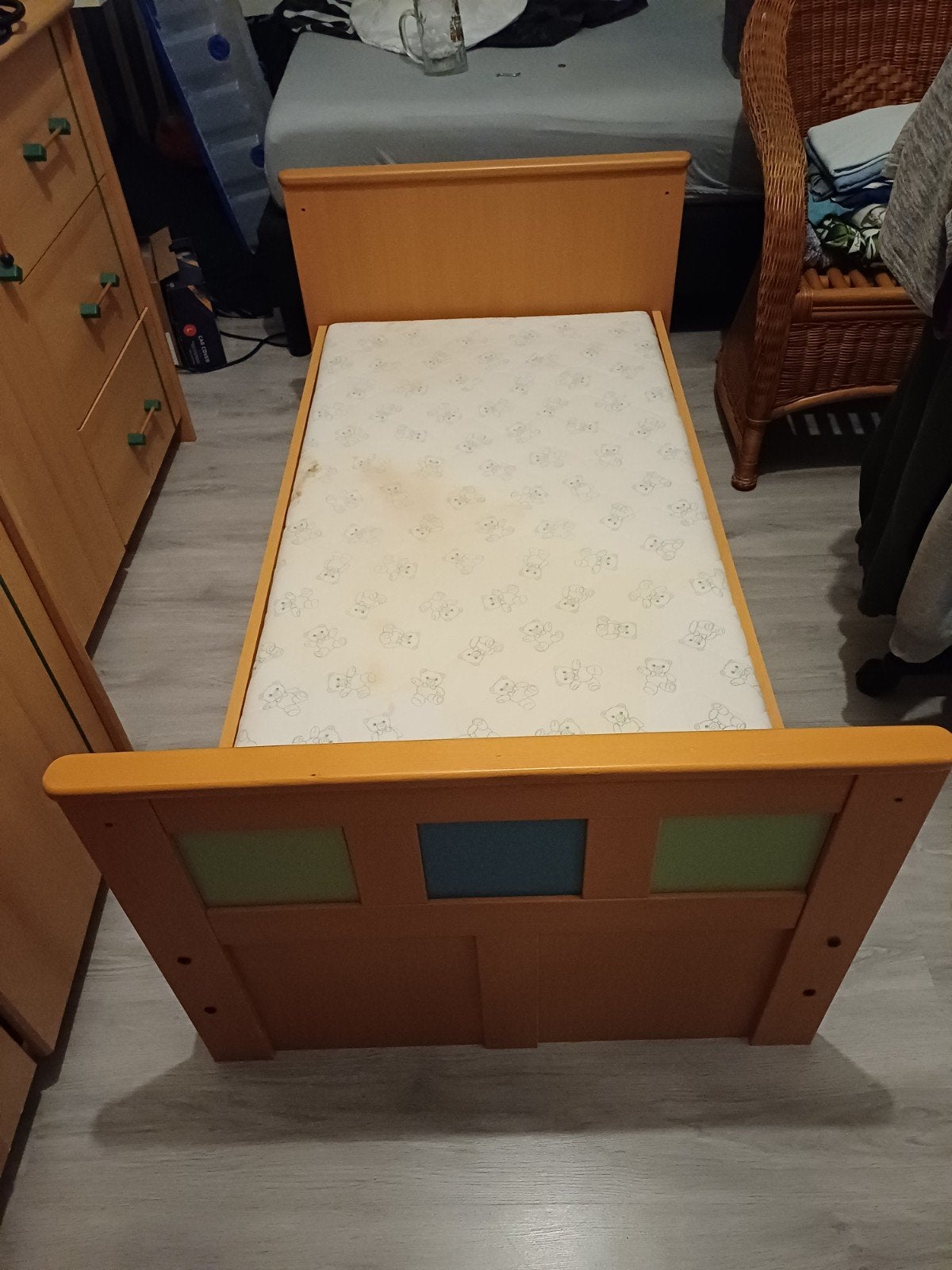Peuterbed, Kinderen en Baby's, Gebruikt, 70 tot 85 cm, 140 tot 160 cm, Ophalen