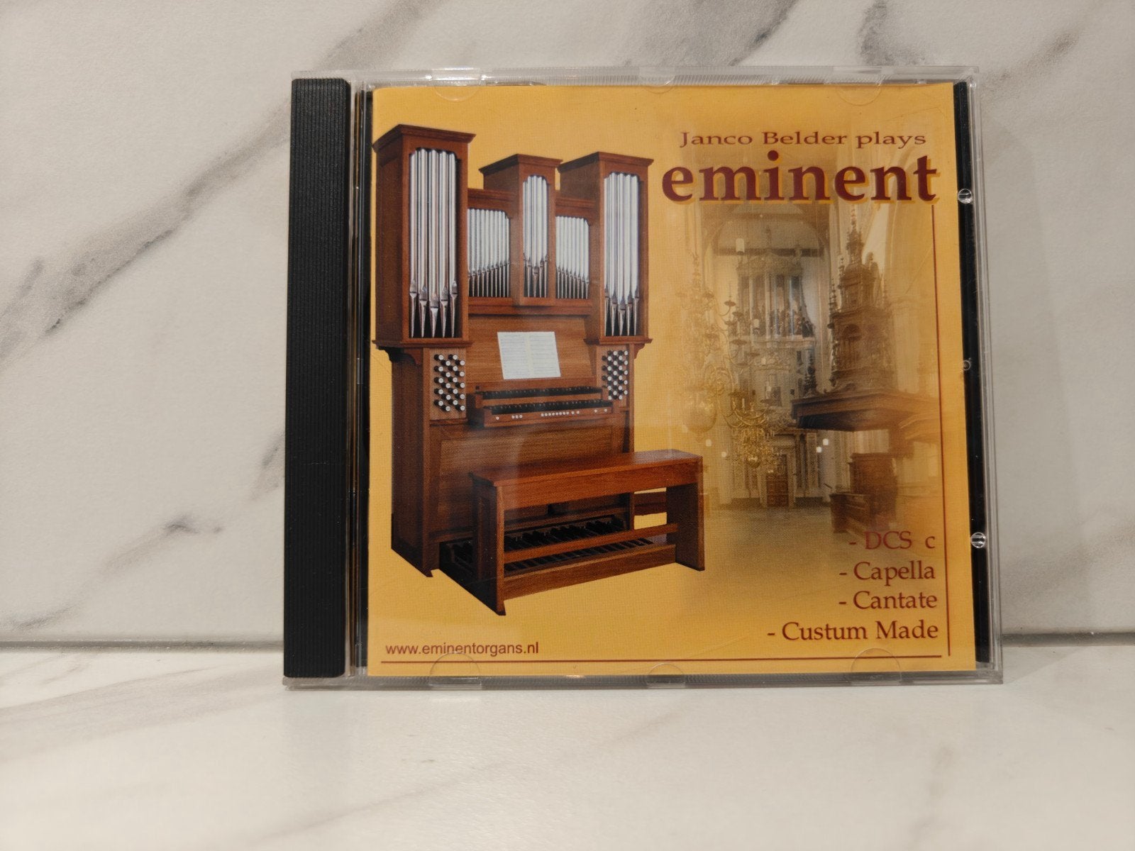 orgelcd Janco Belder Plays Eminent., Ophalen of Verzenden, Gebruikt, Overige genres