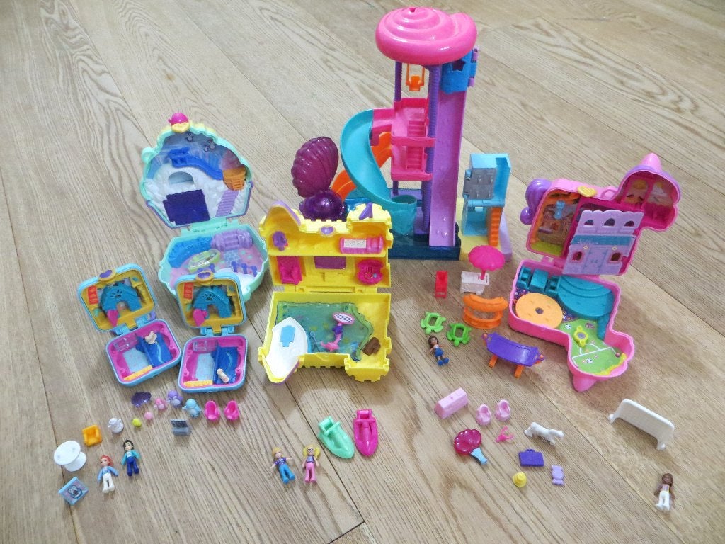 Grote Polly Pocket Collectie, Ophalen of Verzenden, Gebruikt
