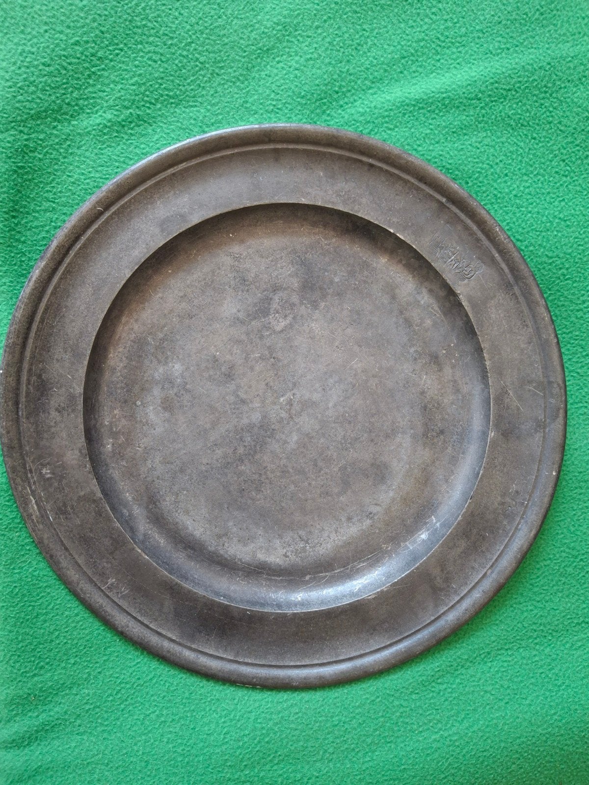 Tinnen bord, Ophalen of Verzenden