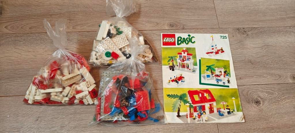 Lego Basics 725, Gebruikt, Compleet, Lego, Ophalen of Verzenden