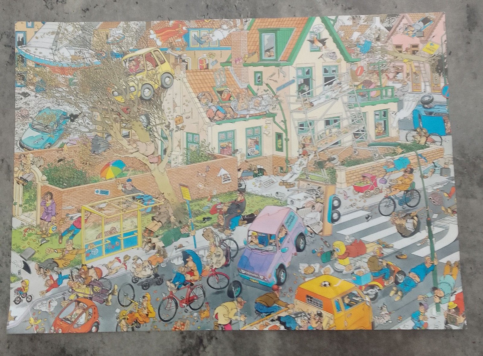 Jan van Haasteren puzzels, Hobby en Vrije tijd, Ophalen, 500 t/m 1500 stukjes, Zo goed als nieuw
