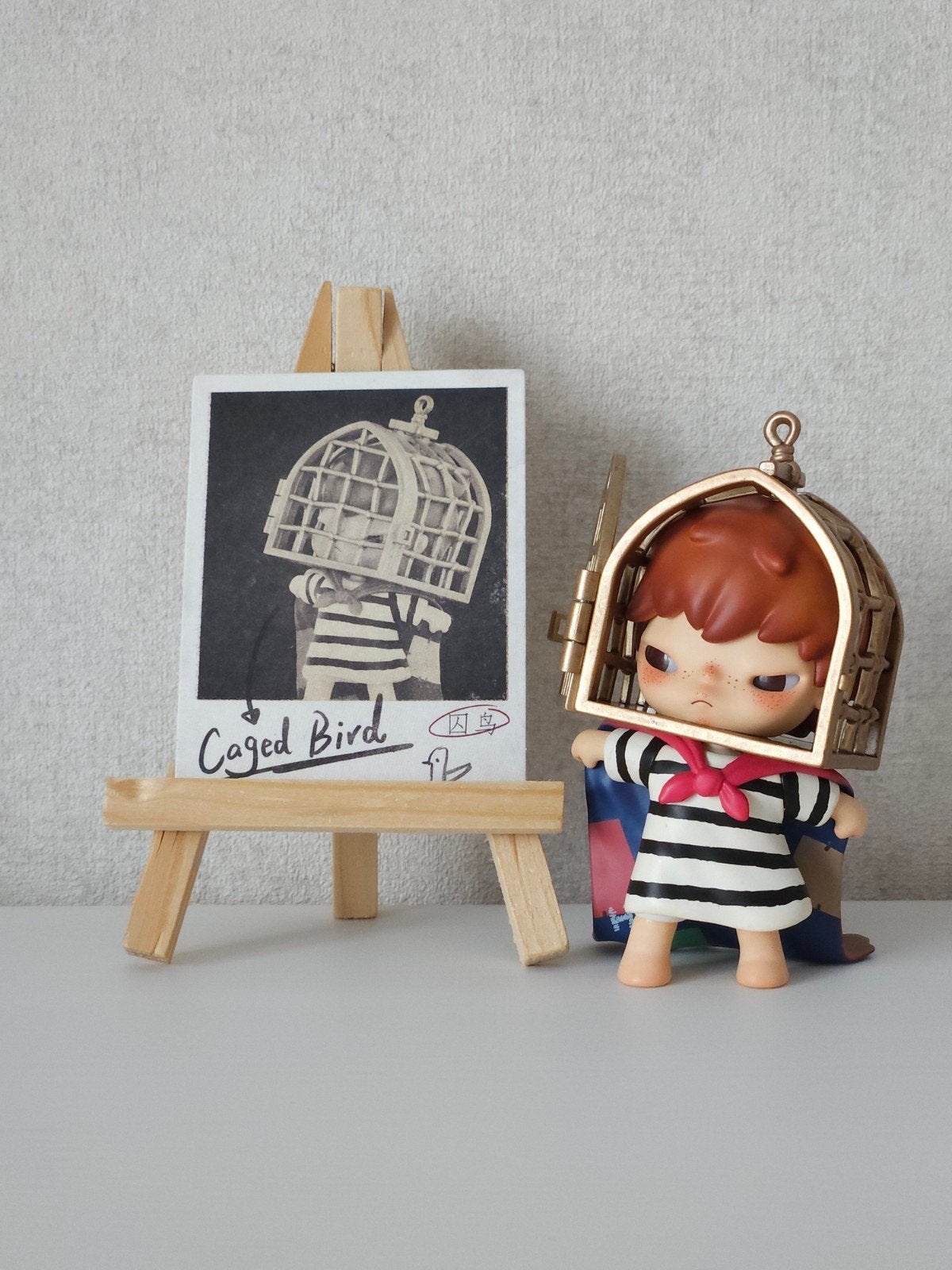 Pop Mart Hirono Caged Bird Tamed Wildgrass Blind Box Popmart, Ophalen of Verzenden, Nieuw