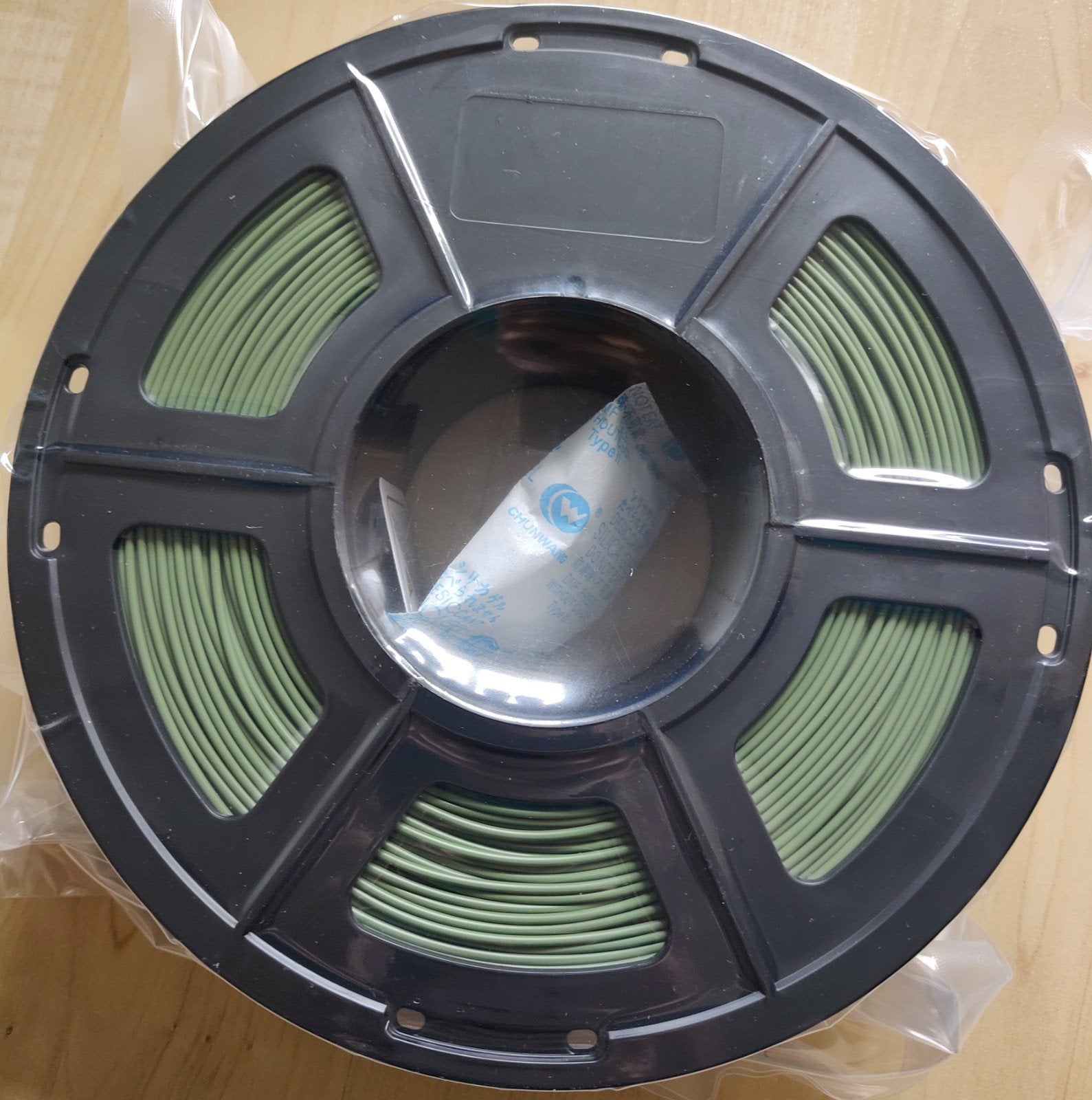 (Meerdere rollen) PLA Filament 3D-Printer Olijfgroen, Computers en Software, 3D-printerbenodigheden, ., Nieuw, Ophalen of Verzenden