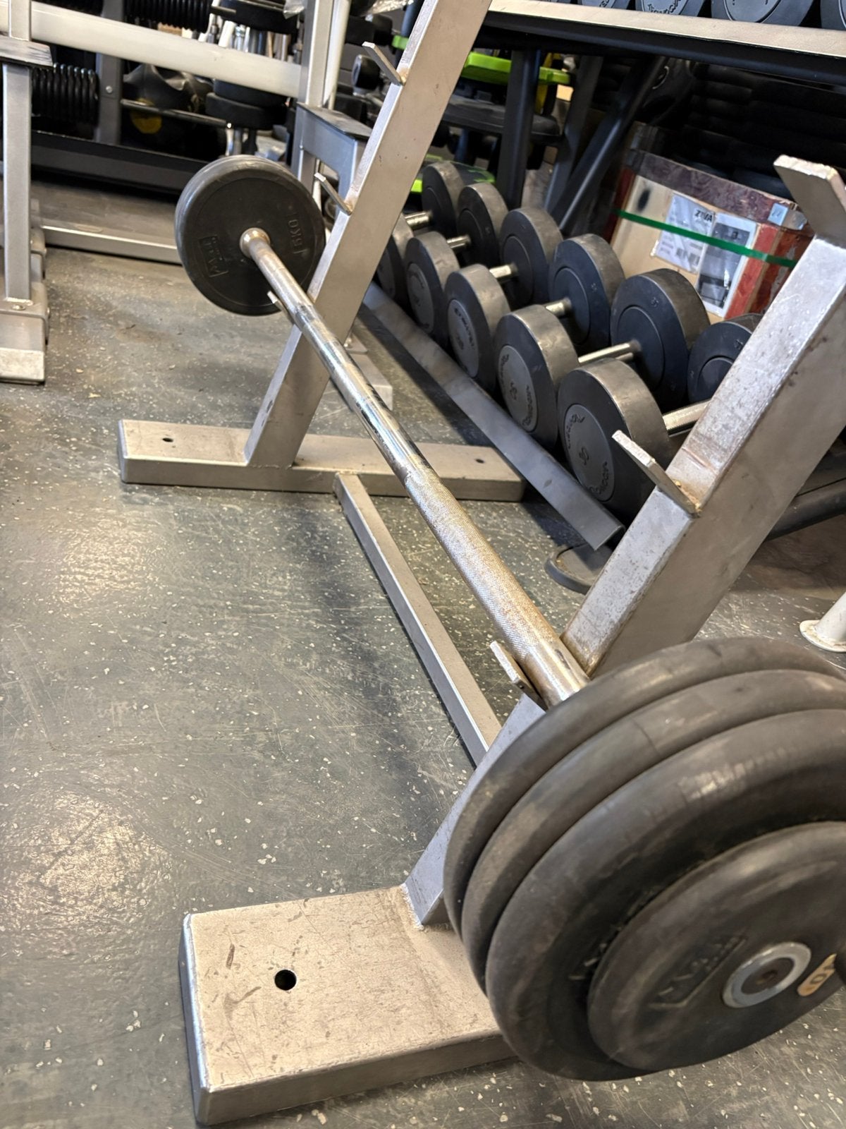 M&f 40 kg halter stang gewicht, Ophalen, Gebruikt, Halterstangen, M&f