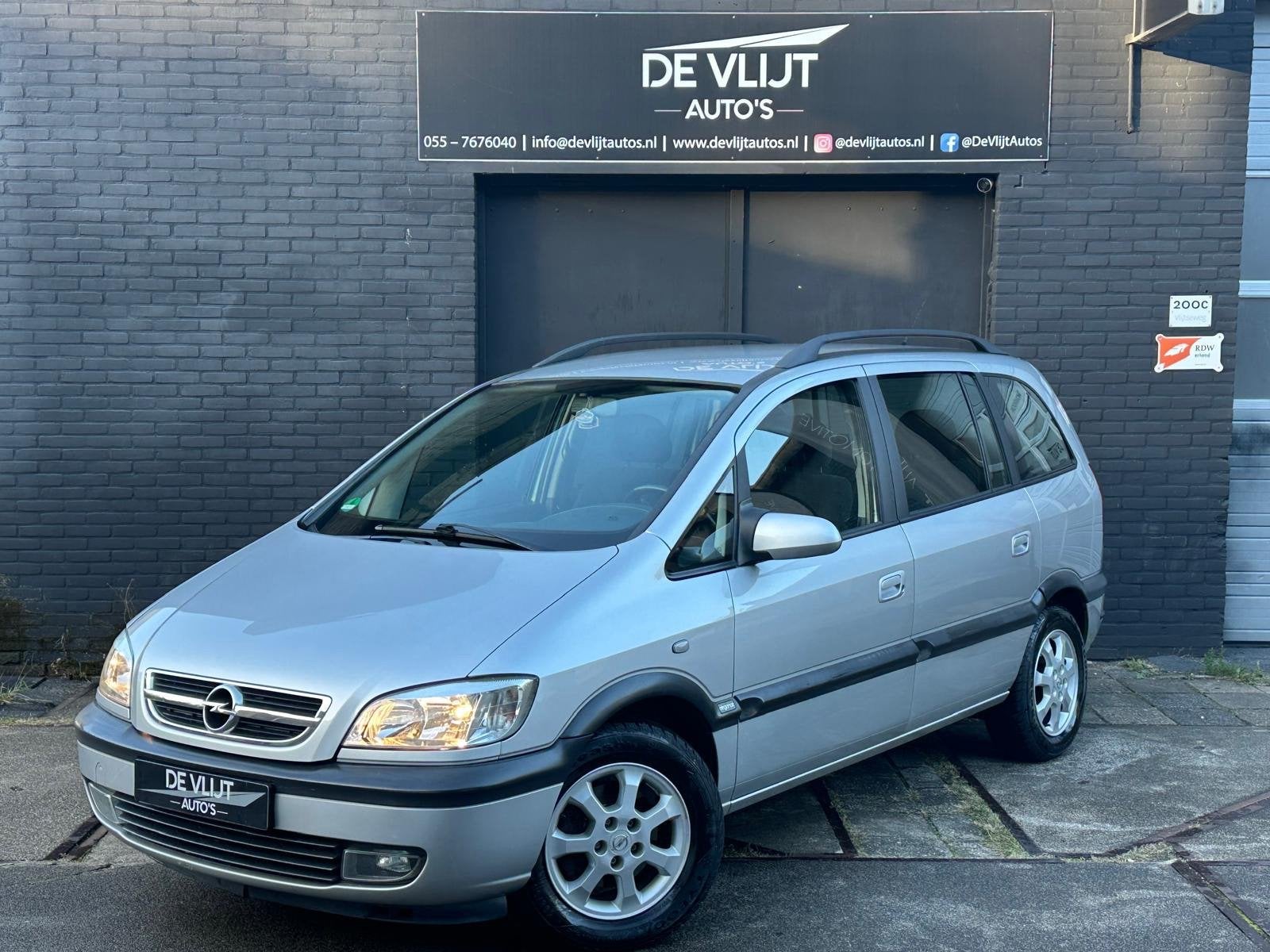 Opel Zafira 1.8-16V Elegance | 7 Pers | Airco | Cruise Contr, 125 pk, Gebruikt, 4 cilinders, Verwarmde buitenspiegels