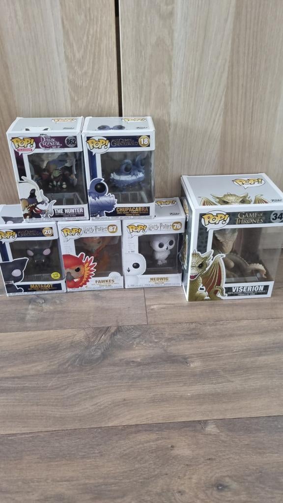 Verzameling Funko POPs, Verzenden, Gebruikt