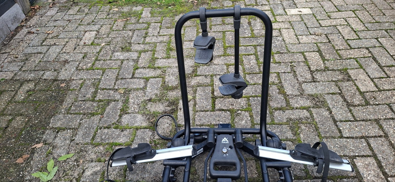 Stevige trekhaakdrager voor 2 fietsen - Gebruikt, Auto diversen, Ophalen, Gebruikt, 2 fietsen, Trekhaakdrager