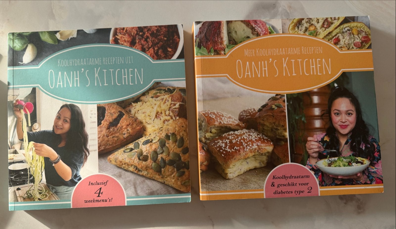 Oanh's Kitchen Kookboeken: Koolhydraatarme Recepten, Boeken, Kookboeken, Voorgerechten en Soepen, Ophalen of Verzenden, Zo goed als nieuw