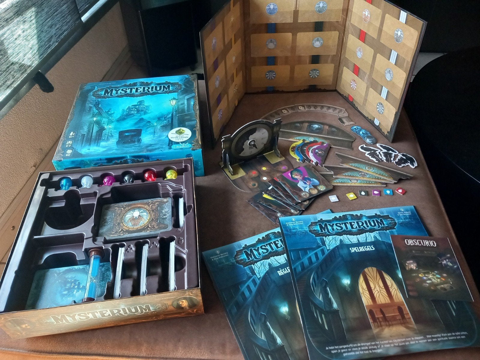 Mysterium Bordspel - Zo goed als nieuw, ., Ophalen of Verzenden, Zo goed als nieuw, .
