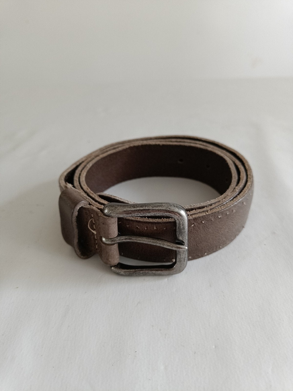 Cowboysbelt Leren Riem - Bruin, Maat 95, 95 tot 105 cm, Overige kleuren, Echt leder, Ophalen of Verzenden