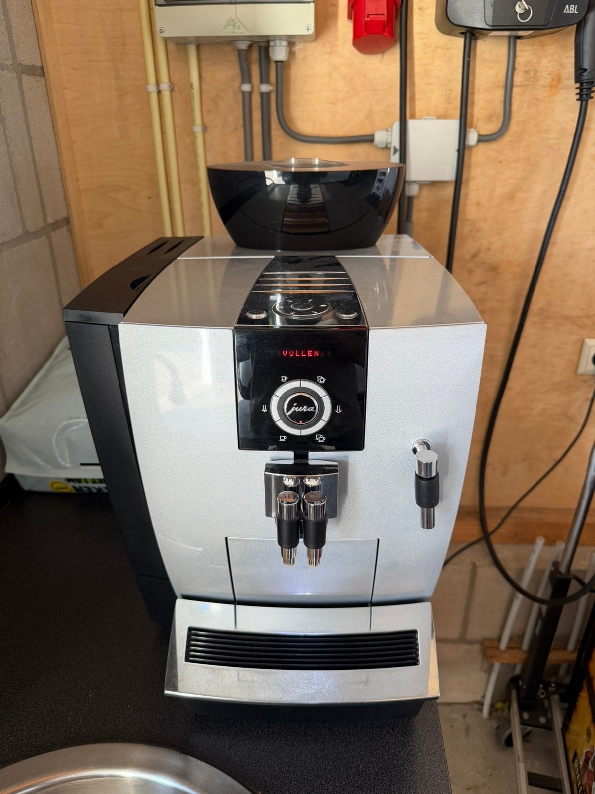 Jura XJ5 koffiezetapparaat met waterfilter, Ophalen, Gebruikt, 10 kopjes of meer, Koffiemachine
