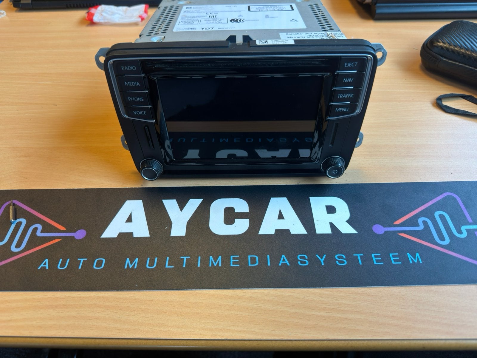 MIB STD2 PQ unit met Carplay Android Auto, Auto diversen, Autoradio's, Aycar, Ophalen of Verzenden, Zo goed als nieuw, Aycar