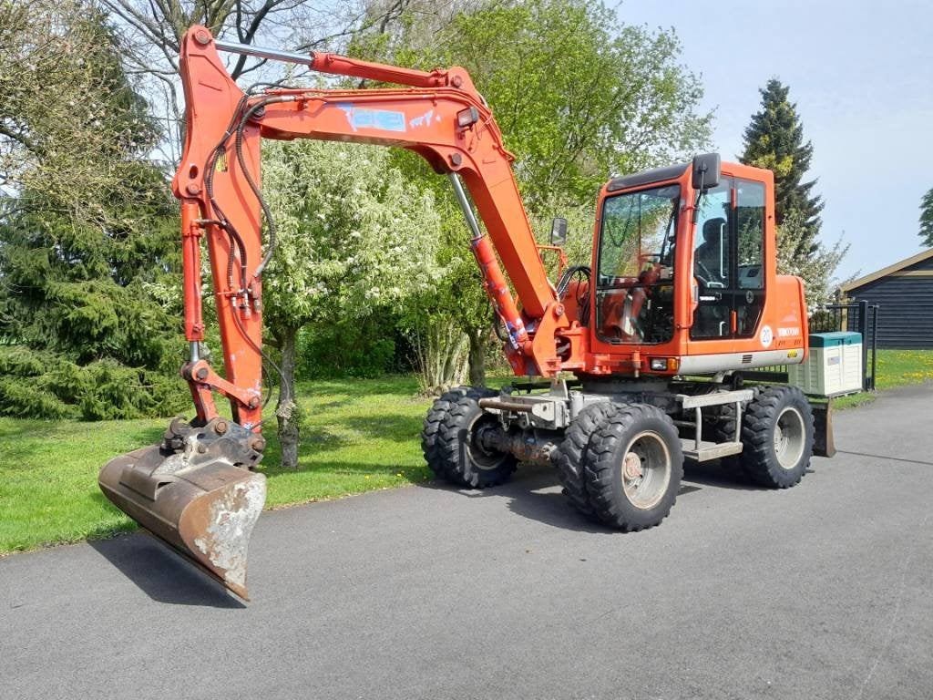 Takeuchi TB070 mobiele kraan graafmachine NL kenteken, Zakelijke goederen, Graafmachine